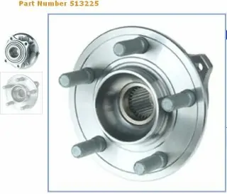 Náboj přední - AWD