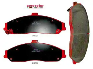 Brzdové destičky - přední