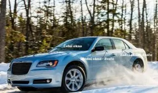 Boční okno - levé přední dveře