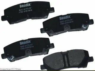 Brzdové destičky - zadní