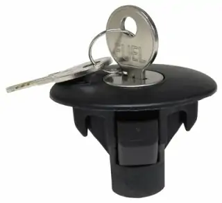 Víčko nádrže zamykatelné