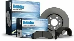 Brzdové destičky - zadní