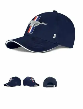 KŠILTOVKA FORD MUSTANG - MODRÁ