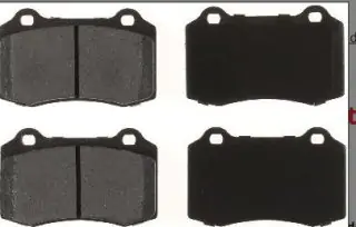 Brzdové destičky - zadní