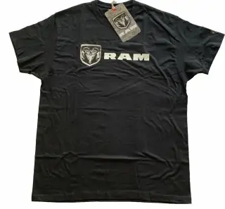 Pánské tričko originál DODGE RAM, RAM Silver black
