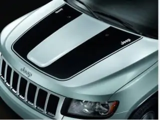 2011-22 JEEP GRAND CHEROKE - samolepka na přední kapotu