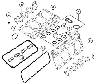 Sada těsnění motoru