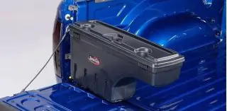 Úložný box na korbu - levý bez Ramboxů