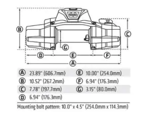  Naviják WARN 89680 ZEON 10