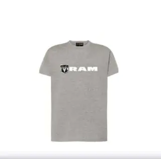 Pánské tričko  originál DODGE  RAM, RAM Silver gray