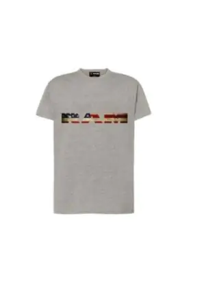 Pánské tričko originál DODGE RAM , RAM Flag Sign grey