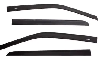 Deflektor oken set  - RAM 1500 DT  