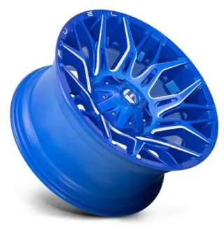 Kolo 22X10 - Alloy wheel D770 Twitch Anodized Blue Milled Fuel