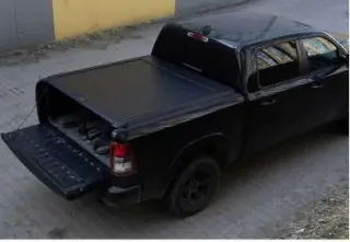 Hliníková stahovací roleta mechanická, korba 5,7 palců bez Ramboxů