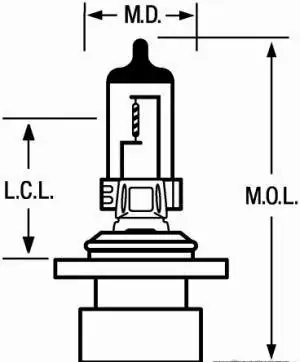 Přední světla - žárovky