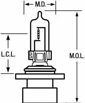 Přední světla - žárovky