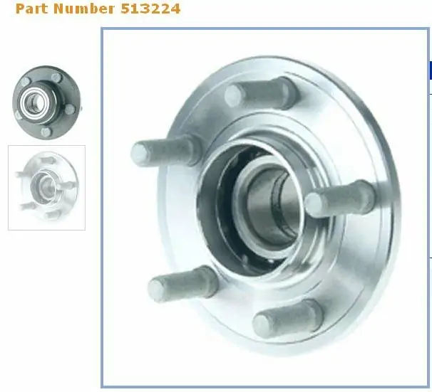 Náboj přední - RWD