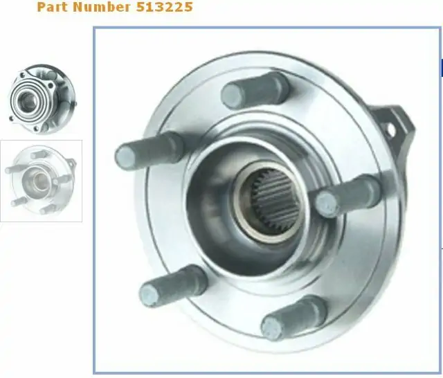 Náboj přední - AWD