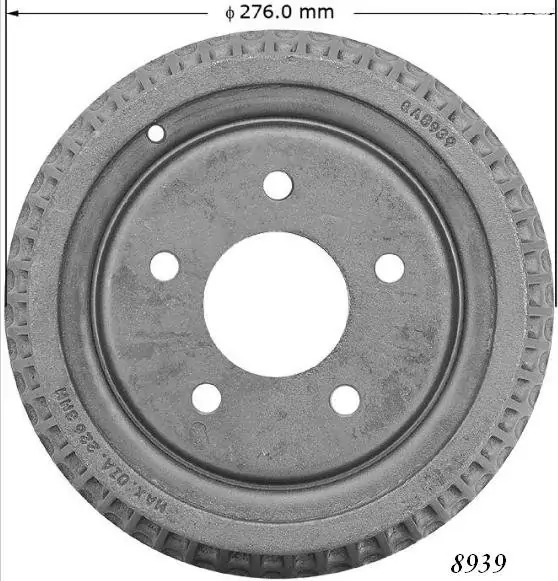 Brzdový buben - zadní