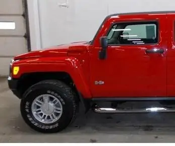 Boční okno - levé přední dveře