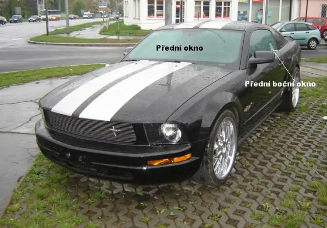 2005- 14 FORD MUSTANG - Čelní  okno