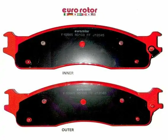 Brzdové destičky - přední