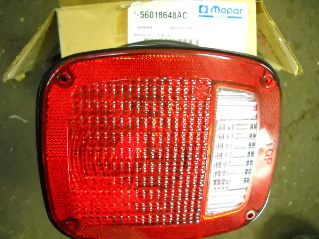 Zadní světlo pravé