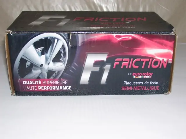 Brzdové destičky - přední