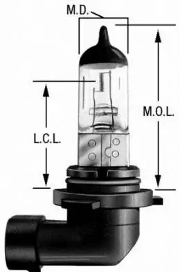 Přední světla - žárovky