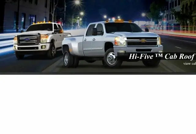 2002 -2017 DODGE RAM  1500 , 25000 , 3500 - sada střešních světel