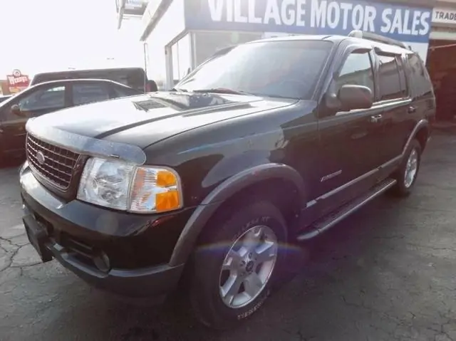 Boční okno - levé   přední dveře Explorer