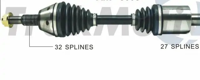 Poloosa přední - levá