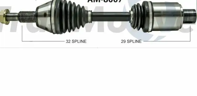 Poloosa přední - pravá