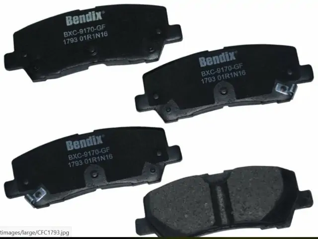 Brzdové destičky - zadní