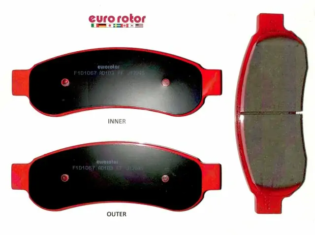 Brzdové destičky - zadní