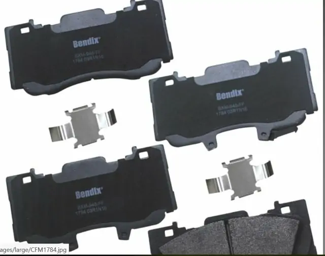 Brzdové destičky - přední