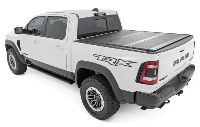 Hard Tri-Fold Tonneau Cover, korba 5,7 palců bez Ramboxů