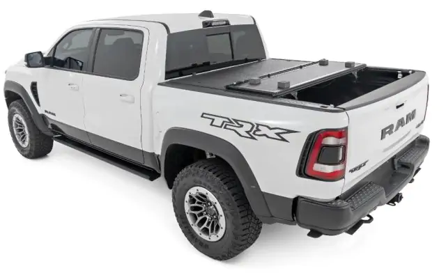 Hard Tri-Fold Tonneau Cover, korba 5,7 palců bez Ramboxů