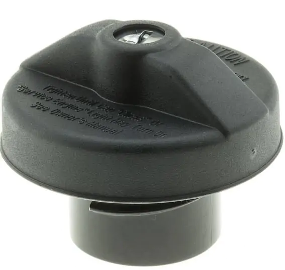 Víčko nádrže - zamykatelné