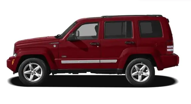 2008  12 JEEP LIBERTY , CHEROKEE  - levé zadní okno dveří  
