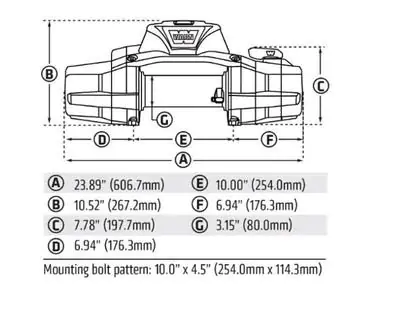  Naviják WARN 89680 ZEON 10