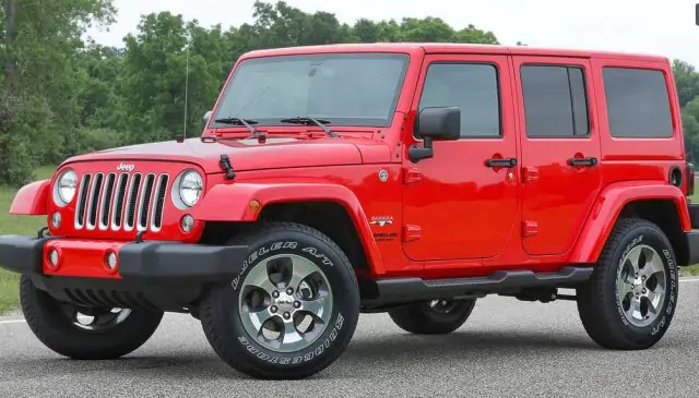 2007 - 17  Jeep Wranger - Čelní okno