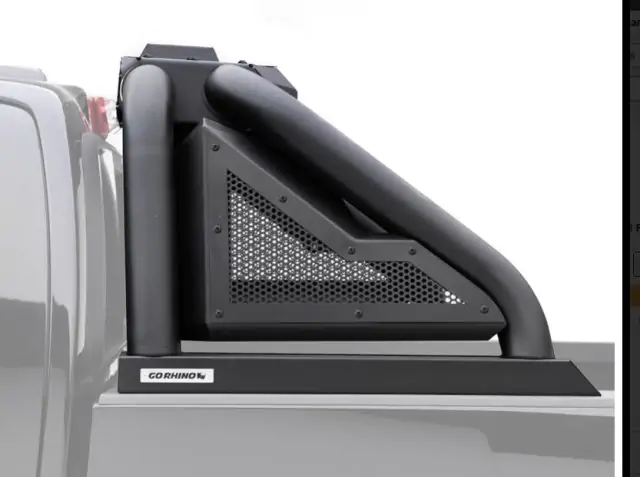 Přídavná rampa Go Rhino Sports Bar 2.0 černá pro RAM 1500 DT 