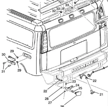 Zadní světlo levé