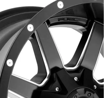 Kolo 22X10 - Alloy wheel D538 Maverick Matte Black Milled Fuel