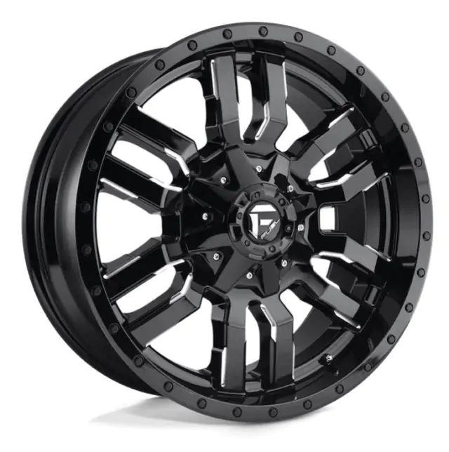 Kolo 22X10 - Alloy wheel D595 Sledge Gloss Black Milled