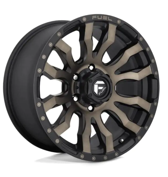 Kolo 22X10 - Alloy wheel D674 Blitz Matte Black/Double Dark Tint