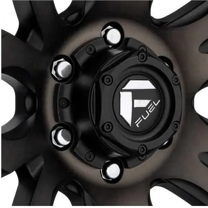 Kolo 22X10 - Alloy wheel D674 Blitz Matte Black/Double Dark Tint