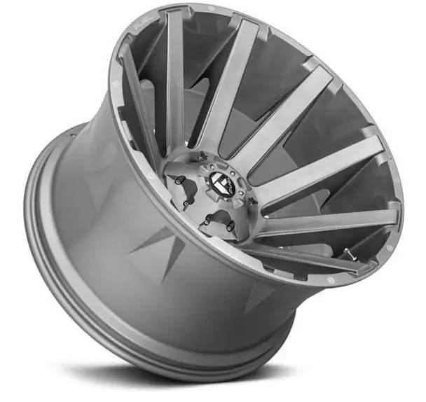 Kolo 20X9 - Alloy wheel D714 Contra Brushed Gun Metal/Tinted Clear