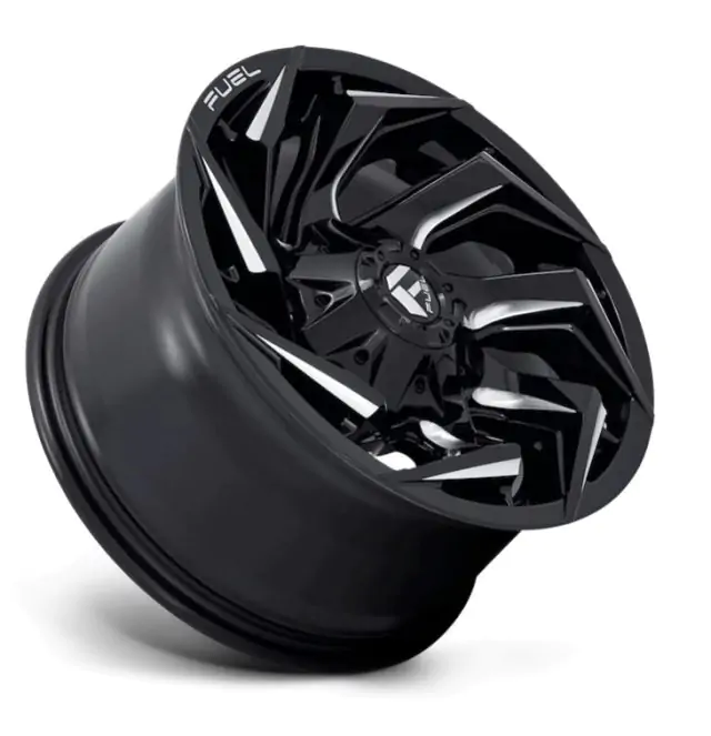 Kolo 22x10 - Alloy wheel D753 Reaction Gloss Black Milled